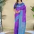 Purple Color Zari Weaving Desige Work art silk saree