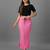 Women 4 way lycra stretchable mermaid fit saree shapewear petticoat with drawstring