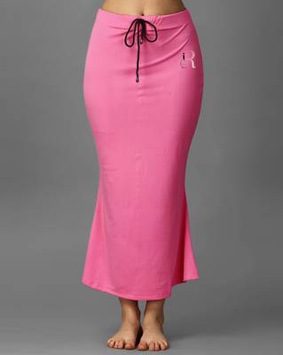 pink blended saree shapewear with mermaid cut fit 2