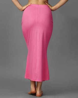 pink blended saree shapewear with mermaid cut fit 5