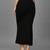 Women 4 way lycra stretchable mermaid fit saree shapewear petticoat with drawstring