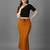 Women 4 way lycra stretchable mermaid fit saree shapewear petticoat with drawstring
