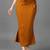 Women 4 way lycra stretchable mermaid fit saree shapewear petticoat with drawstring