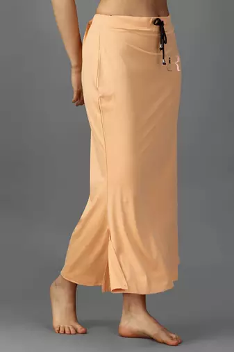 beige blended saree shapewear with mermaid cut design