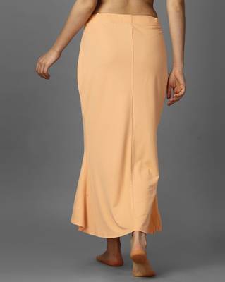 beige blended saree shapewear with mermaid cut design 5