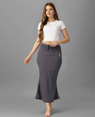 grey blended saree shapewear with mermaid cut design 1