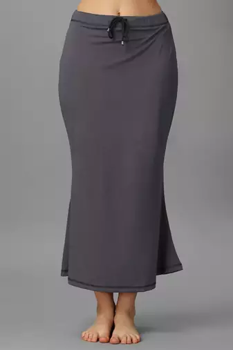 grey blended saree shapewear with mermaid cut design
