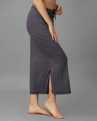 grey blended saree shapewear with mermaid cut design 4