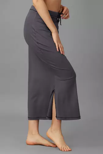 grey blended saree shapewear with mermaid cut design