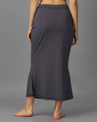 grey blended saree shapewear with mermaid cut design 5
