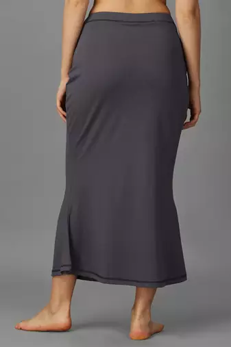grey blended saree shapewear with mermaid cut design