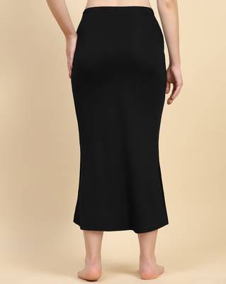 black blended saree shapewear with mermaid cut design 5