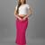 Women 4 way lycra stretchable mermaid fit saree shapewear petticoat with drawstring