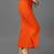 Women 4 way lycra stretchable mermaid fit saree shapewear petticoat with drawstring