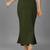 Women 4 way lycra stretchable mermaid fit saree shapewear petticoat with drawstring