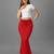 Women 4 way lycra stretchable mermaid fit saree shapewear petticoat with drawstring