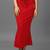 Women 4 way lycra stretchable mermaid fit saree shapewear petticoat with drawstring