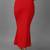 Women 4 way lycra stretchable mermaid fit saree shapewear petticoat with drawstring