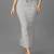 Women 4 way lycra stretchable mermaid fit saree shapewear petticoat with drawstring