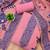 Premium floral printed jamdani muga cotton salwar kameez material