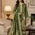 Premium floral printed jamdani muga cotton salwar kameez material