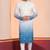 Multi color silky silk premium designer festive wear kurta trouser set