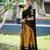 Mustard Yellow Kanjivaram Silk blend Half Saree with Rich Zari Weaving Work