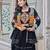 Womens new stylish  heavy gamthi work with mirror lace work gown set