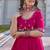 Womens new trendy heavy cording sequence & beads embroidery work gown set