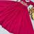 Womens new trendy heavy cording sequence & beads embroidery work gown set