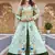 Womens new simply wear embroidery sequence with thread work gown set