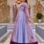 Womens new simply wear embroidery sequence with thread work gown set
