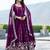 Womens new trendy heavy cording sequence & beads embroidery work gown set