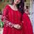 Womens casual party wear heavy 5mm sequence embroidery work gown set