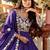 Womens casual party wear heavy 5mm sequence embroidery work gown set