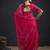 Indian rani heavy hand work zarkan border silk saree