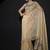 Designer beige handwork zarkan border kanjivaram silk saree