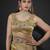 Designer yellow handwork zarkan border kanjivaram silk saree