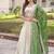 White Embroidery Zari Coding Sequins Work Lahenga Choli And Duptta