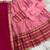 Dusty Rose Pink Kanjivaram Silk blend Half Saree with Traditional Gold Zari Weaving Work