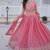 Pink Embroidery Zari Coding Sequins Work Lahenga Choli And Duptta