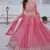 pink fendi silk lehenga choli with zari sequins embroidery work
