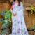 white-wine muga silk blend flower weaving sarees