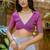 white-wine muga silk blend flower weaving sarees