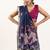 Blue color muga cotton rajwadi concept weaving sarees