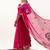 Pink color muga cotton rajwadi concept weaving sarees