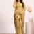 Pista color muga cotton paithani resham weaving sarees