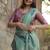 sky blue muga silk blend weaving zari patta sarees