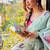light sky blue muga silk blend weaving zari patta sarees