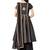 Black silk gota patti work anarkali salwar kameez